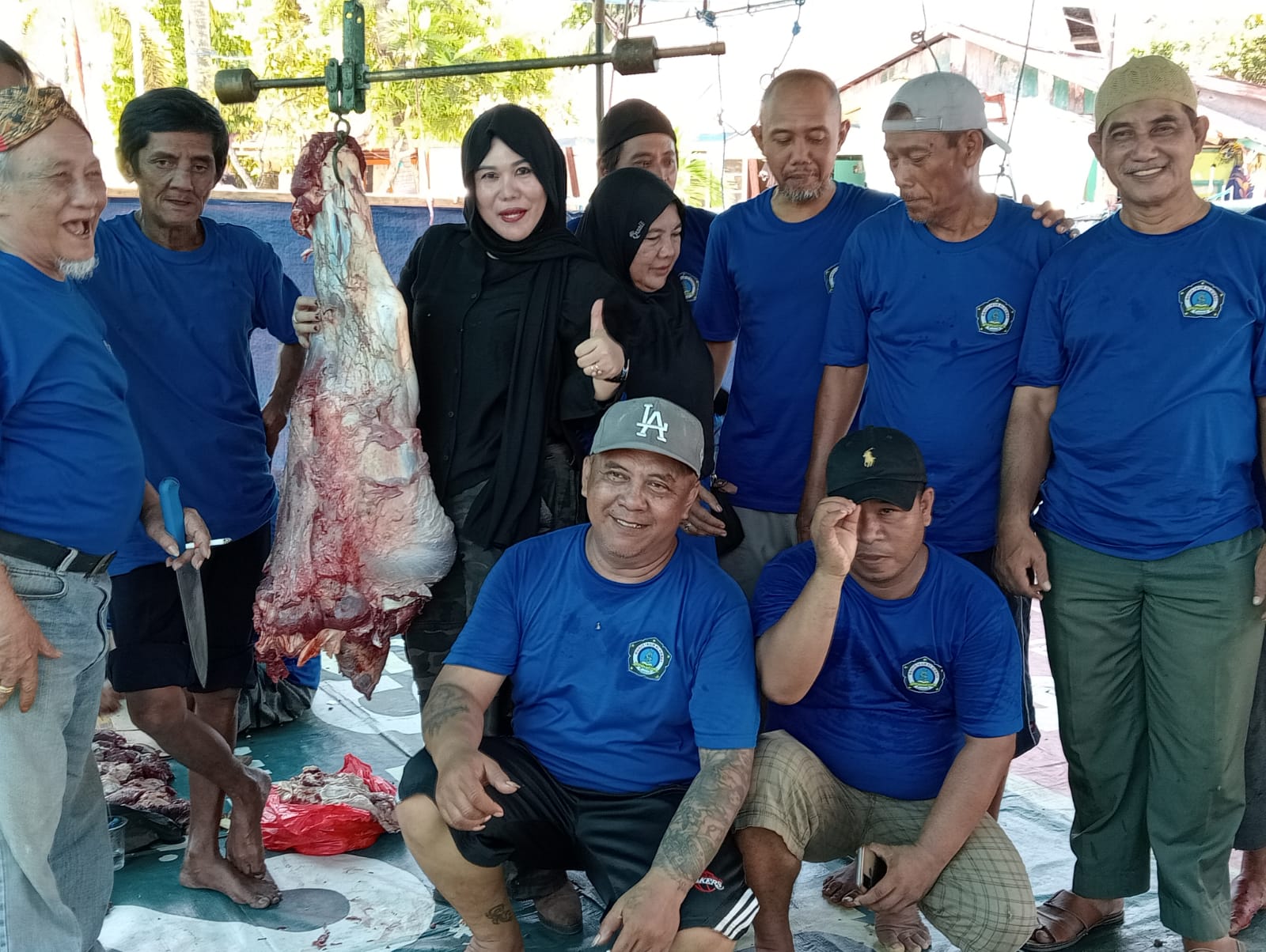 Monitoring dan Menghadiri penyembelihan hesan Qurban