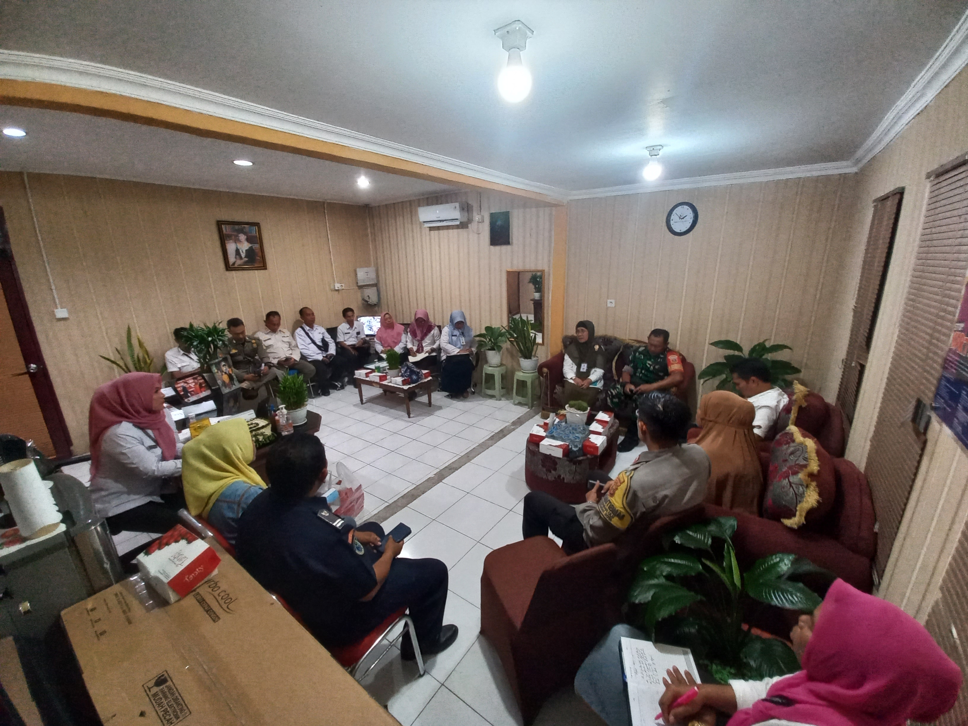 Rapat Koordinasi Pembangunan Dermaga TPI klandasan Ulu